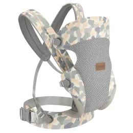 Bags Novo Baby Sling Carrier Recém -nascido Seat de Kangaroo Bolsa Infantil Frente e Backpack, 3 Acessórios para bebês de 18 meses