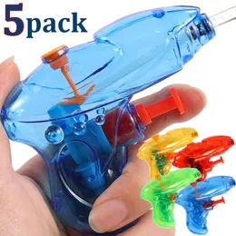 Водяной орудия для детей Детские игрушки мини -прозрачный Quirt Water Gun Boys Spray Fighting Game Blaster Blaster Watergun Подарки 240422
