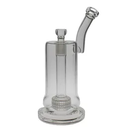 Glass de vidro SAML 27 cm de altura Matriz de borbulhas nuc percolator Bongo fumando tubo de tubo de espessura tamanho da junta 18,8 mm PG3061 FC-201