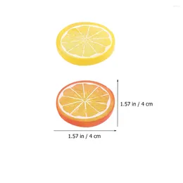 Party Decoration Realistic Artificial Fruit Imitation Slice Decor Kitchen Table Centerpieces