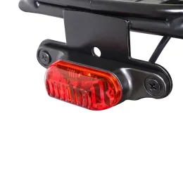 Luzes ebike traseira luz traseira 48V impermeável IP65 Liga de alumínio elétrica LED LED LED 6V