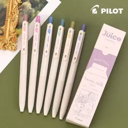 Pennor Pilot Gel Pen Juice 10th Anniversary Limited Edition Retro Milk Color Driveble 0.5mm Journaling Doodling målning Ritning