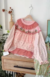 おこめorgue♡ Flower embroidery blouse おこめ様専用orgue♡ Flower embroidery blouse - メルカリ