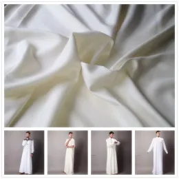 Clothing Boski Silk Fabric 24momme 90cm Width 100% Mulberry Silk Luxury Muslim Arabic Boski Robes Soie Material