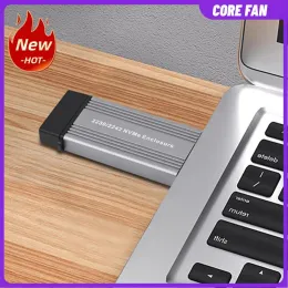 Obudowa M.2 NVME PCIE SSD Zewnętrzna obudowa SSD USB3.1 Gen2 10 Gbps USB/Typec Dual Interface M.2 NVME SSD dla 2230 2242 SSD