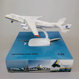 1400 Scale 20CM an225 Diecast Alloy Antonov An-225 Mriya Airplane Model For Gift Collection Decoration an124 240417