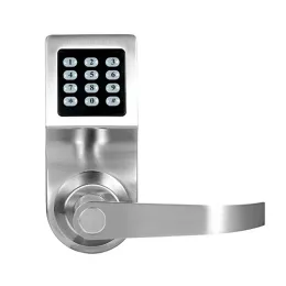 Controlla l'app Bluetooth di controllo Remote Control Lock Electronic Passcode Digital Smart Home Card Chiave meccanica per porta di legno