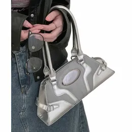 Haex Y2K Женская сумка 2023 Тенденция Высококачественный Fi Design Ladies Sags мешки индивидуальность эстетическая лоскута Bolso mujer w9lk#