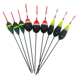 Аксессуары 30 шт./Лоты коллекции рыбалки Bobbers Cork Flogs Set Set Loolweight Slip Bobber