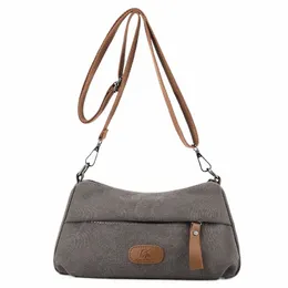 Nowa torba na ramię damska torba wszechstronna prosta FI Duża pojemność Travel Crossbody Bag B6a6#