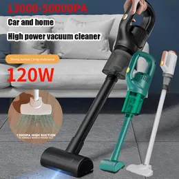 Taşınabilir Toz Buster Kablosuz Elde Taşınan Elektrikli Süpürge 35500rpm Toplayıcı 13000pa Mini Araba Hoover Home Dual Kullanım 240407