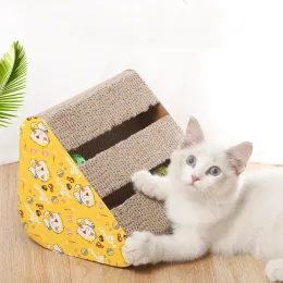 Скретчики Pet Toy Cat Cating Board Когтя когтя Гофрированная бумага Кошачья царапина изнасиловаем