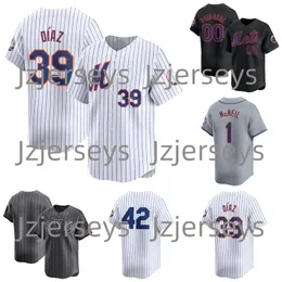 Custom 2024 City Connect Jersey de beisebol Pete Alonso Francisco Lindor Edwin Diaz Max Scherzer Starling Marte Mets Strawberry Keith Hernandez Homens Mulheres Juventude