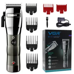 CLIPPERS VGR Recarregável Profissional Homem Cabelo Clipper Electric Trimmer Liion Bateria de corte de cabelos Máquina de corte para crianças Aldult