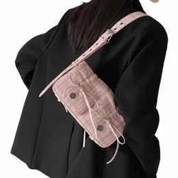 Сумка для подмышки с носовой подмышками для женщин на плечах кожаные дизайнер Menger Bags Ladies Dimbag F0V6#