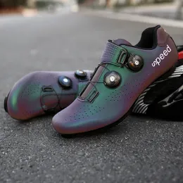 Scarpe ciclistiche di calzature da uomo Scarpe ciclistiche a doppia fibbia da uomo MTB SCARPE LUMPINA LUMINA