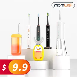 헤드 Mornwell F29 F23 Water Flosser T32 T33 D02B T35 T26 전기 칫솔 프로모션 연간 최저 가격