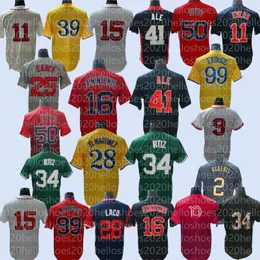 Rafael Devers Baseball -Trikot David Ortiz Enrique Hernandez Mookie Betts Alex Verdugo Ted Williams Nick Pivetta Chris Sale Mookie Betts Trevor Story Trikots