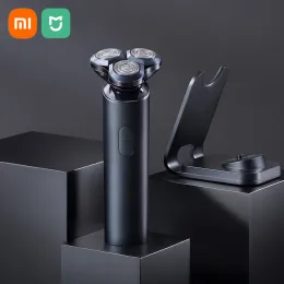 Shavers Xiaomi Mijia Electric Shaver S700 Triple Float Blade TRIMER FOR MEN SILL BEZ PASHTIME IPX7 Suchy mokra broda trymer