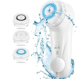 Scrubbers Sonic Vibrating Facial Cleansing Brush Face SPA SPA Cuidado com a pele do lavador profundo para limpar a esfoliante ferramenta de beleza de removedor de maquiagem