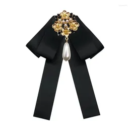 Brochos Broche Bow Bow Strey for Women Barroco Corsage Wedding Party Gifts