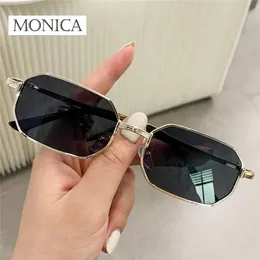 N Mens Sunglasses Fashion Rectangle Women metal Luxury Brand Sun glasses Classic Masculino Glasses UV400 240417