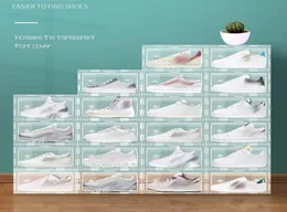 Thickened Shoe Storage Drawers Box Stronger Bearing Pullout Type Spacesaving Plastic Shoe Rack Boxes5929637