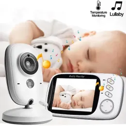 Monitörler VB603 Video Bebek Monitörü 3.2 inç LCD 2.4G Anne Kids Twoway Ses Bebek Bakışı Gözetleme Kamera Sıcaklık Ekran