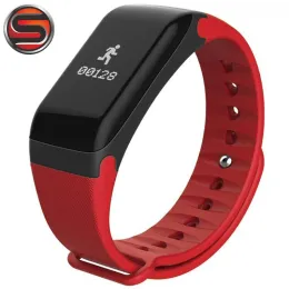Pulseiras F1 Freqüilhas de pulseira inteligente Monitore a pressão arterial Smart Band Health Fitness Sports Sports Smart Wrist para iOS Android B07