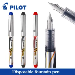 PENS 2PCS Pilot Fountain Pen Svp20ns Einweg -Flüssigkeit VPEN F NIB Schnelle Trockenstudent Schreiben Kalligraphie Praxis Briefpapier