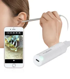 Trimmers Supereyes W002 Wireless WiFi Visual Ear Pick Endoskop Otoskop EarScope Cleaner Digital Microskop