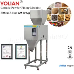 Sealers 1005000g FZ5000 Powder Granule Particles Filling Weighing Pack Machine For Nut Specis Coffe Bean Sugar Candy Hardware Pet Food