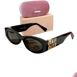 Sunglasses Ladies Esigner For Women Smu 11Ws Cat Eye Retro Eyewear Womens Eyeglasses With Letter On Sides Uv400 Protective Factory Dro Dhxvb