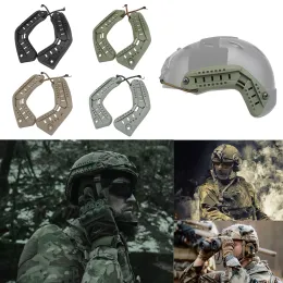 Helme Taktische Militärhelm -Seitenführer Schienen Set ARC Helm Schiene für schnelle Helmführer Adapter Jagd Schieß Helmzubehör