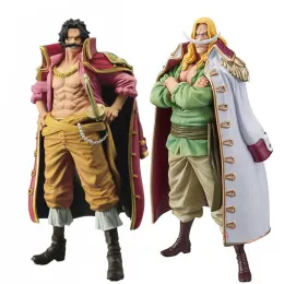 Dockor One Piece Figure Edward Newgate Gol D Roger King of Artist Anime Action Figure Model Collection Staty Figurin Doll Toy For Kid