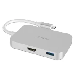 Hubs Dodocool 5in1 USB Type C Hub per MacBook Pro Huawei MateBook USB C a 4PORT USB 3.0 Hub con porta di output 4K HDMicompatibile