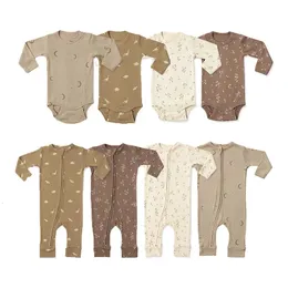 0-24m per floreale per bambini floreale per neonati per bambini in cotone a maniche lunghe per bambini Autumn Born Born Baby Clothing 240411