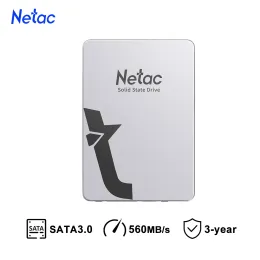 NETAC SSD 1TB 2TB 4TB 128GB 256GB 512GB SSD SATA SATA3 2.5 HDD HD SSDハードドライブディスク内部ソリッドステートドライブラップトップPCのドライブ