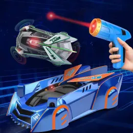 Autos RC Auto Stunt Infrarot Laser Spielzeugwanddecke Klettern Folgen Sie leichte Fernbedienung Auto Elektrische Anti -Schwerkraft -Autospielzeug für Kinder