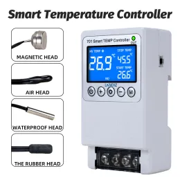 Controllo Smart Temperature Controller Controllo costante Controllo Timing Switch Ciclo Controllo Controllo Opzione della testa del sensore multiplo AC 220V