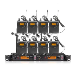 SM-2050 Professional In-Ear Monitor System 2-Channel Multi-Bodypack Monitor with In-Ear Wireless Monitor for Stage Dedicated 240411