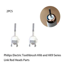 Heads 2st Original för Philips Sonicare HX63/HX65/HX67/HX91/HX93 Series Electric Tooth Brush Link Rod Repair Part