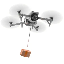 Tillbehör Kastare AirDrop Delivery System Drone Droper för DJI AIR 3 Fiske BAIT VICK RING Gift Leverans Air 3 Drone Tillbehör