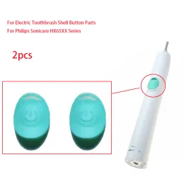 Heads 2pcs Electric Toothbrush Shell Power Button,For Philips Sonicare HX6530/HX6511/HX6512 etc Replace Switch Button Parts