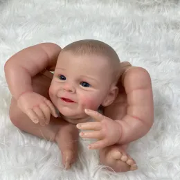 Куклы 22 дюйма Reborn Doll Kit Shaya Неокрашенные незавершенные кукол.