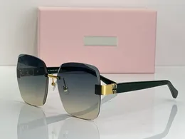 Ladies Sonnenbrille für den Sommer beliebter 263 YS Designer Stilvoller Outdoor-Modestil CR39 Anti-Ultraviolett Retro Platte Metall Square Frameless Brille Zufällige Box