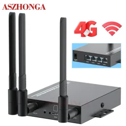 Routers Unlocked 3G 4G WIFI Router with 3pcs 5dbi Antennas 4G Industry Wireless Router for AHD Camera and Wifi Wireless Security Camera