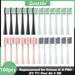 Heads 20/50/100PCS Replacement for Oclean X/ X PRO/ Z1/ F1 Soft DuPont Heads Brush Heads Sonic Electric Toothbrush Bristle Nozzles