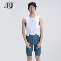 Мотоциклетная одежда Lameda Professional Cycling Bib Shorts Men Uv400 дышащие весенние летние велосипед