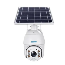 Escam QF280 1080p إصدار WiFi shell solar Camera Camera Solar Surveillance Outdoor Protection CCTV Camera Smart Home Owe-Dway Voice